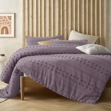 Lilac Sanc Sovci Cotton Quilt Cover Set