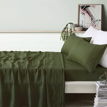 French Linen Sheet Set