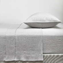Grey French Linen Sheet Set