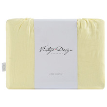 Butter Lucia French Linen King Single Sheet Set