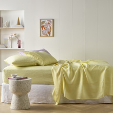 Butter Lucia French Linen King Single Sheet Set