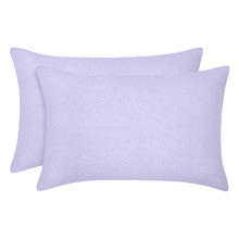 Lilac French Linen Standard Pillowcases (Set of 2)