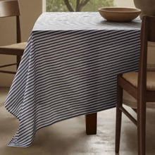 Riveria Stripe Linen & Cotton Tablecloth