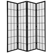 4 Panel Shoji Room Divider Screen
