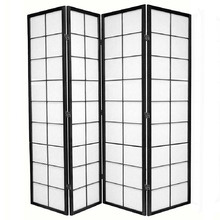 4 Panel Zen Room Divider Screen