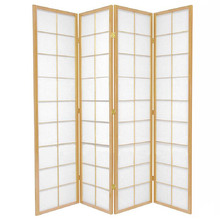 4 Panel Zen Room Divider Screen