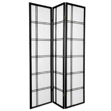 3 Panel Cross Room Divider Screen