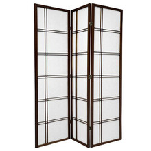 3 Panel Cross Room Divider Screen