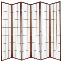 6 Panel Shoji Room Divider Screen