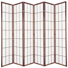 6 Panel Shoji Room Divider Screen