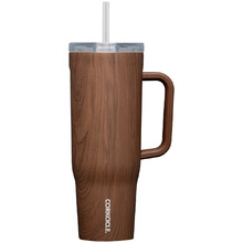 Corkcicle Walnut Wood-Look Cruiser 1.2L Insulated Bottle