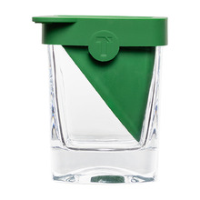 2 Piece Corkcicle 470ml Tequila Triangle Glass & Ice Mould Set