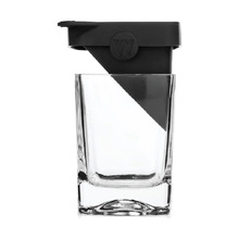 2 Piece Corkcicle 350ml Whiskey Wedge Glass & Ice Mould Set