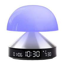 Lexon Mina Alarm Clock with LED Touch Lamp