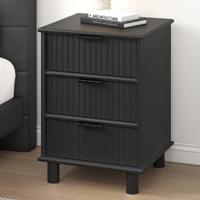 Astar 3 Drawer Bedside Table
