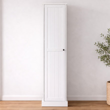 White Hamptons 5 Tier Cupboard
