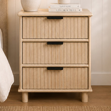 Astar 3 Drawer Bedside Table