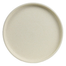 Cream Platform 23cm Stoneware Entree Plate