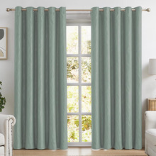 Thornton Swirl Room Darkening Eyelet Curtains (Set of 2)