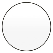 Blaire Round Aluminium Wall Mirror