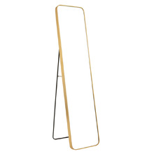 Halo Curve Aluminium Full Length Mirror