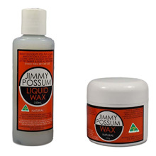 2 Piece Natural Furniture Paste & Liquid Wax Set