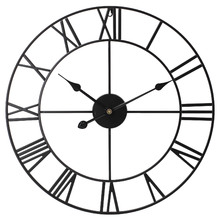 Black Carl Wall Clock
