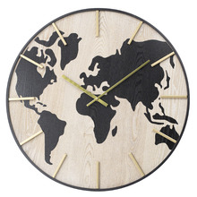 60cm Globe Silent Wall Clock