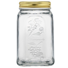 Homemade 1000ml Glass Jar