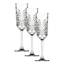 4 Piece Timeless 175ml Champagne Flute Set (Set of 3)