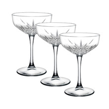 4 Piece Timeless Champagne Saucer Set (Set of 3)