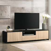 Black Lee Entertainment Unit with Drawer