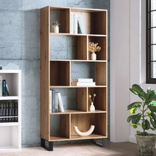 Natural Cohen 5 Tier Bookcase