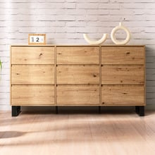 Natural Cohen 9  Drawer Chest