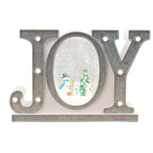 Silver & White Willie Christmas Decoration