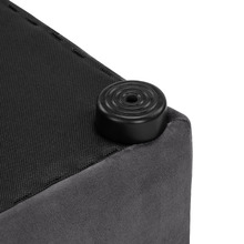 Beryl Velvet Storage Ottoman Bench