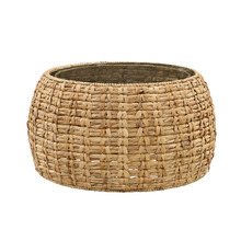 Belma Round Water Hyacinth Coffee Table