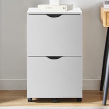 Leola 2 Drawer Mobile Pedestal