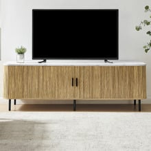 180cm Callix Faux Marble TV Unit
