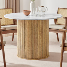 Callix Faux Marble Dining Table