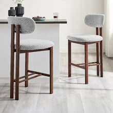 66cm Landree Upholstered Bar Stools (Set of 2)