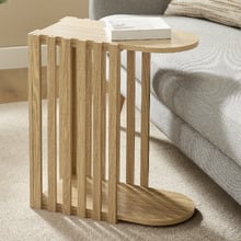 Multum Slatted Side Table