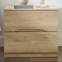 Marilyn 2 Drawer Bedside Table