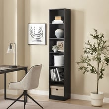 Belle 40cm 6 Tier Bookcase