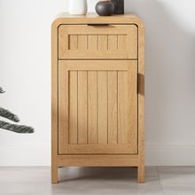 Rhodes 1 Door 1 Drawer Storage Cabinet
