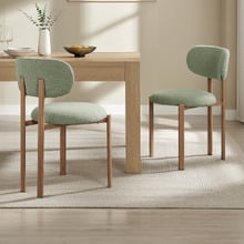 Derry Chenille Dining Chairs (Set of 2)