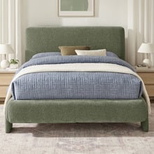 Xavier Chenille Bed Frame