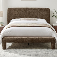 Leon Chenille Bed Frame