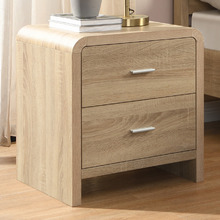 Rhyder 2 Drawer Bedside Table