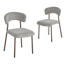 Dione Upholstered Dining Chairs (Set of 2)